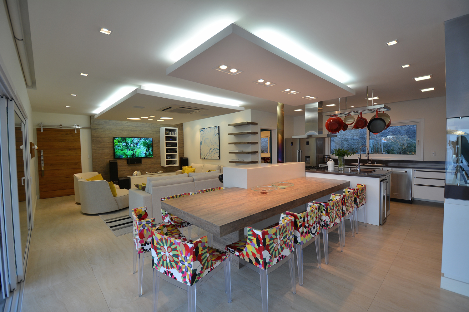 projeto de interiores sala de jantar