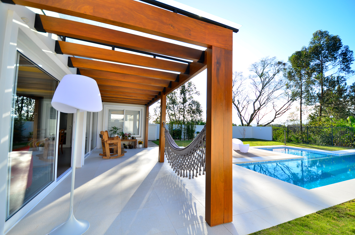 projeto residencial com piscina em Taquara - RS